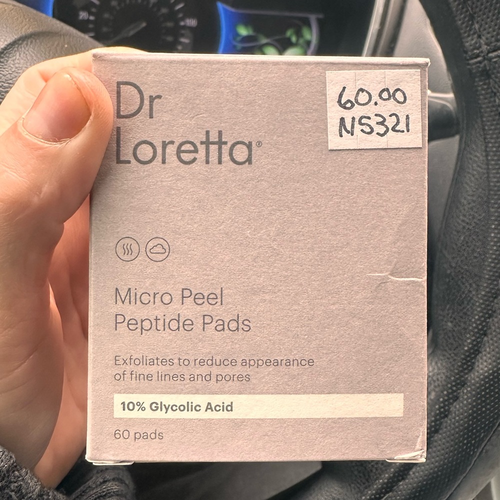 Dr. Loretta micro peel peptide pads
